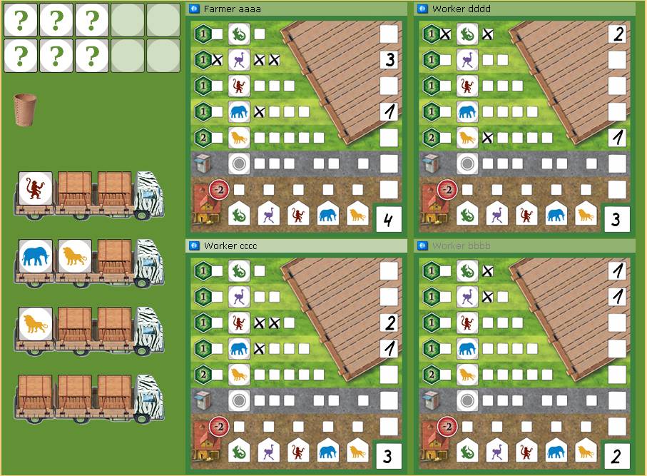 Zooloretto the dice game